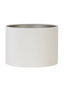 Light & Living Lighting Shade cylinder 30-30-21 cm VELOURS off white House of Isabella UK