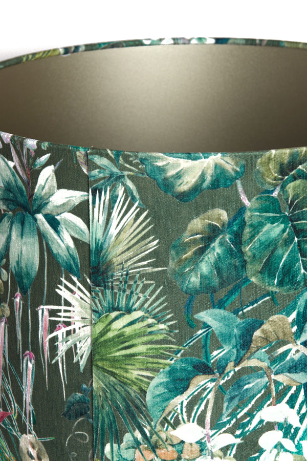 Light & Living Lighting Shade cylinder 30-30-21 cm XENIA FLORA green House of Isabella UK