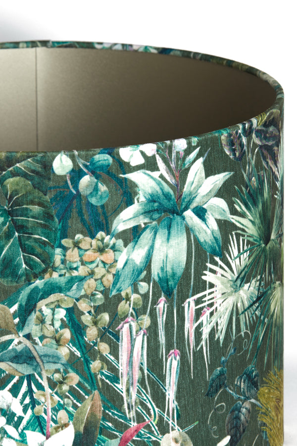 Light & Living Lighting Shade cylinder 30-30-21 cm XENIA FLORA green House of Isabella UK