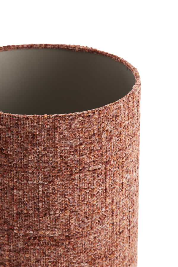 Light & Living Lighting Shade cylinder 30-30-32 cm OSIRE burgundy House of Isabella UK