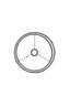 Light & Living Lighting Shade cylinder 30-30-32 cm OSIRE petrol House of Isabella UK