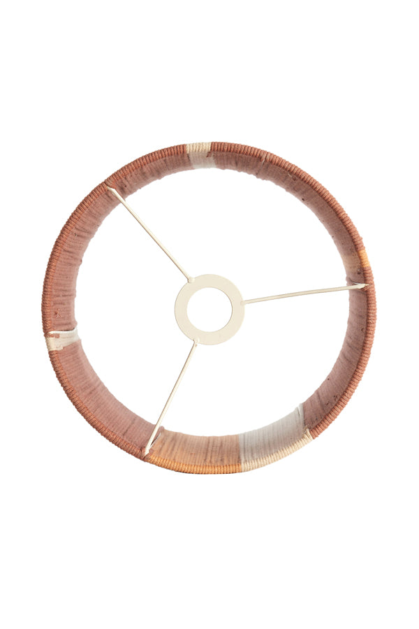 Light & Living Lighting Shade cylinder 30-30-40 cm MEDAN coral+terra+cream House of Isabella UK