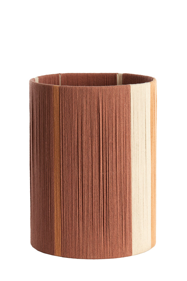 Light & Living Lighting Shade cylinder 30-30-40 cm MEDAN coral+terra+cream House of Isabella UK