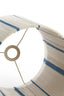 Light & Living Lighting Shade cylinder 30-30-40 cm MEDAN cream+blue House of Isabella UK