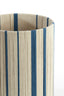 Light & Living Lighting Shade cylinder 30-30-40 cm MEDAN cream+blue House of Isabella UK