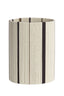 Light & Living Lighting Shade cylinder 30-30-40 cm MEDAN cream+brown+dark brown House of Isabella UK