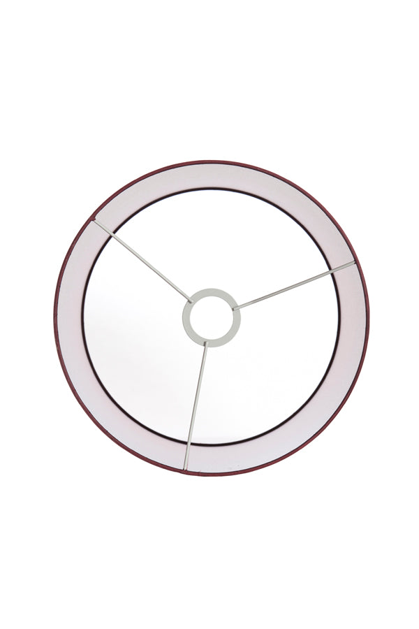 Light & Living Lighting Shade cylinder 30-30-45 cm IMANI burgundy House of Isabella UK