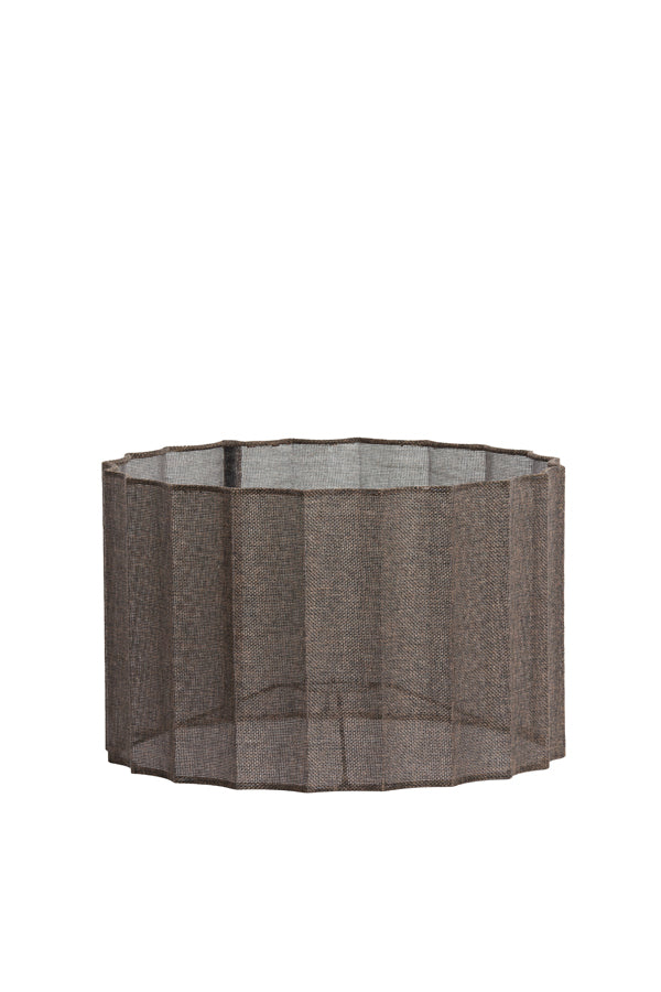 Light & Living Lighting Shade cylinder 35-35-22 cm DISLI linen brown House of Isabella UK