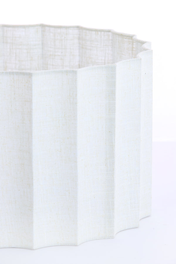 Light & Living Lighting Shade cylinder 35-35-22 cm DISLI linen cream House of Isabella UK