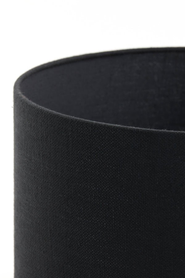 Light & Living Lighting Shade cylinder 35-35-25 cm LIVIGNO black House of Isabella UK