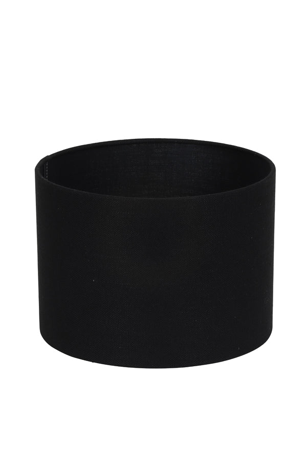 Light & Living Lighting Shade cylinder 35-35-25 cm LIVIGNO black House of Isabella UK
