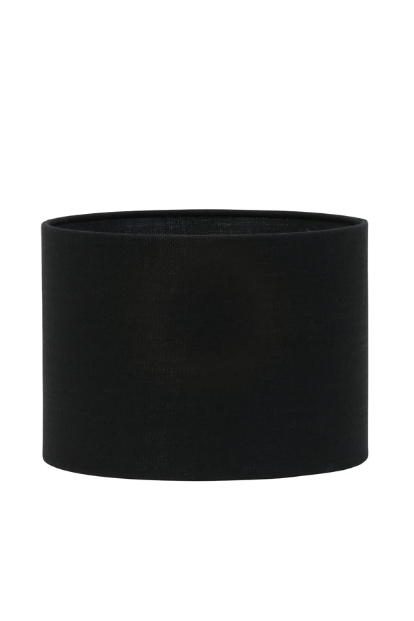 Light & Living Lighting Shade cylinder 35-35-25 cm LIVIGNO black House of Isabella UK