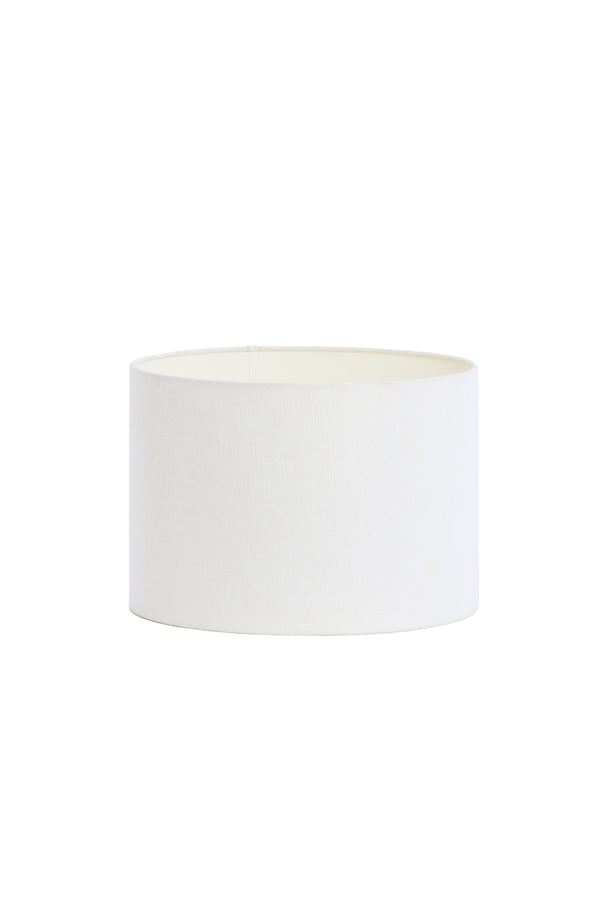 Light & Living Lighting Shade cylinder 35-35-25 cm LIVIGNO egg white House of Isabella UK