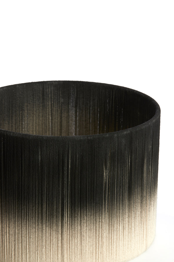 Light & Living Lighting Shade cylinder 35-35-25 cm TOSSA black-cream House of Isabella UK