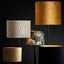 Light & Living Lighting Shade cylinder 35-35-30 cm GEMSTONE gold House of Isabella UK