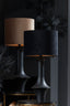 Light & Living Lighting Shade cylinder 35-35-30 cm VELOURS chocolate brown House of Isabella UK