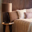 Light & Living Lighting Shade cylinder 35-35-30 cm VELOURS chocolate brown House of Isabella UK