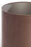 Light & Living Lighting Shade cylinder 35-35-30 cm VELOURS chocolate brown House of Isabella UK