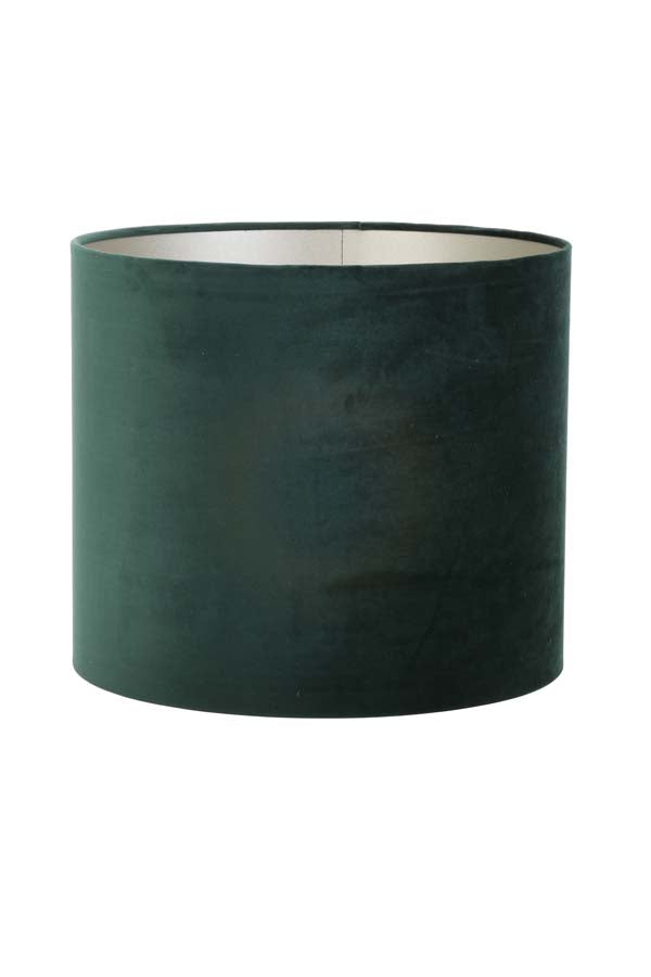 Light & Living Lighting Shade cylinder 35-35-30 cm VELOURS dutch green House of Isabella UK