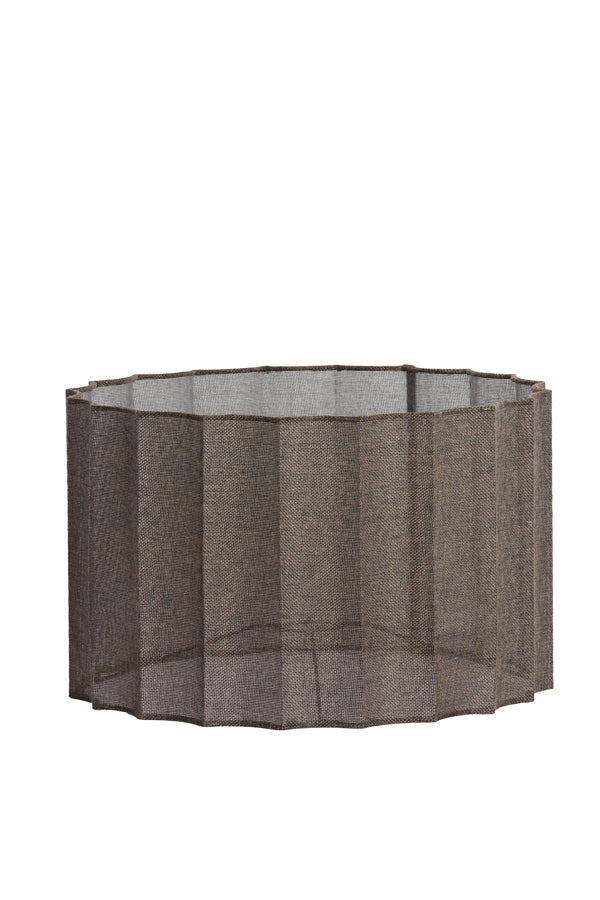 Light & Living Lighting Shade cylinder 40-40-25 cm DISLI linen brown House of Isabella UK