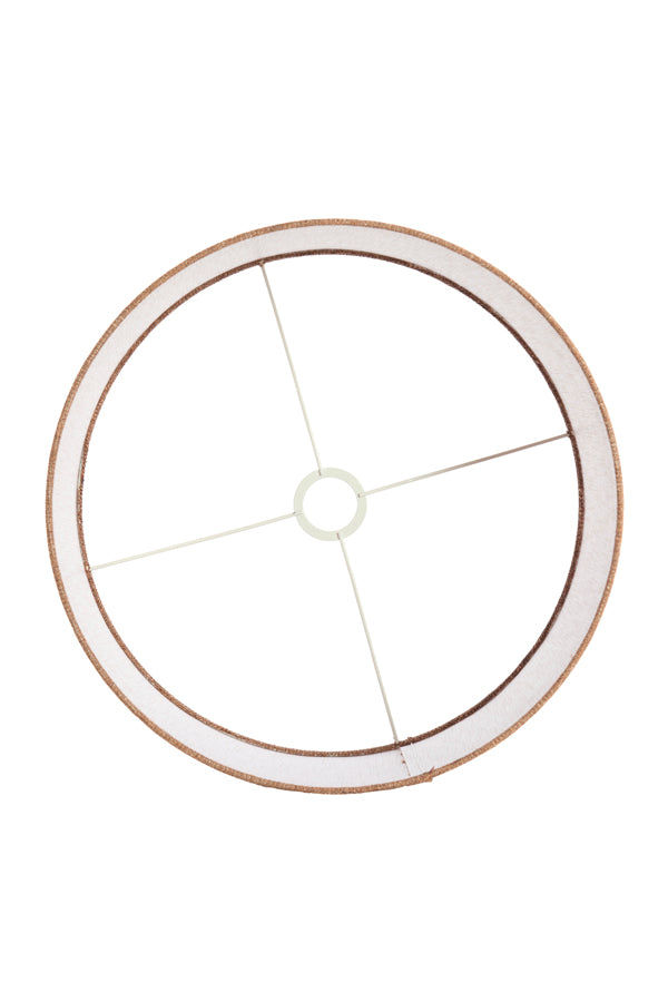 Light & Living Lighting Shade cylinder 40-40-30 cm AIKO brown House of Isabella UK