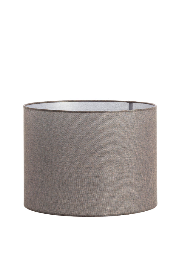 Light & Living Lighting Shade cylinder 40-40-30 cm BRANFO linen dark brown House of Isabella UK