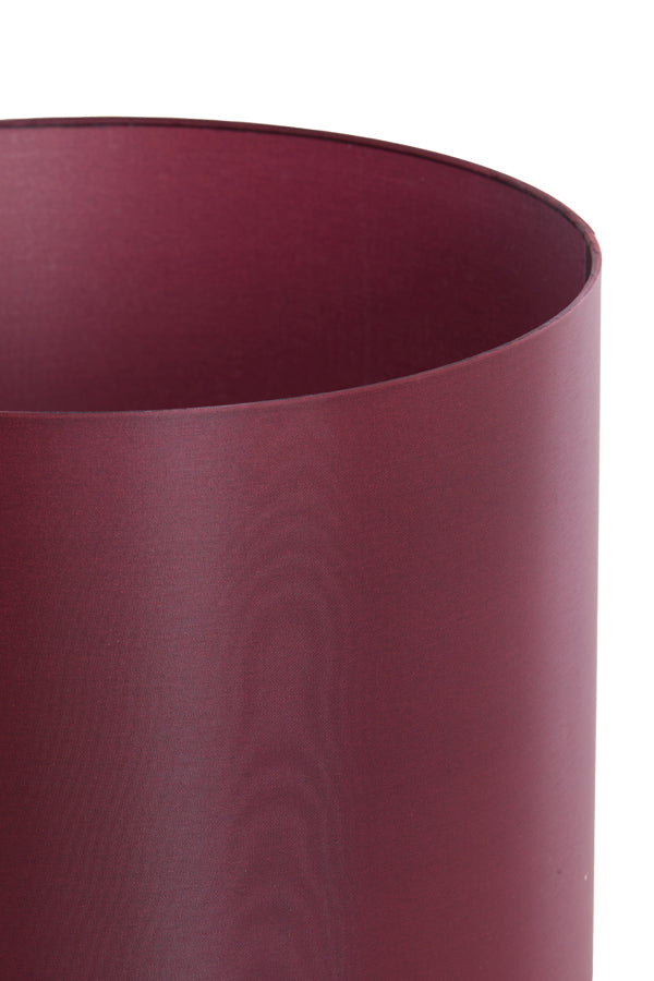 Light & Living Lighting Shade cylinder 40-40-30 cm IMANI burgundy House of Isabella UK