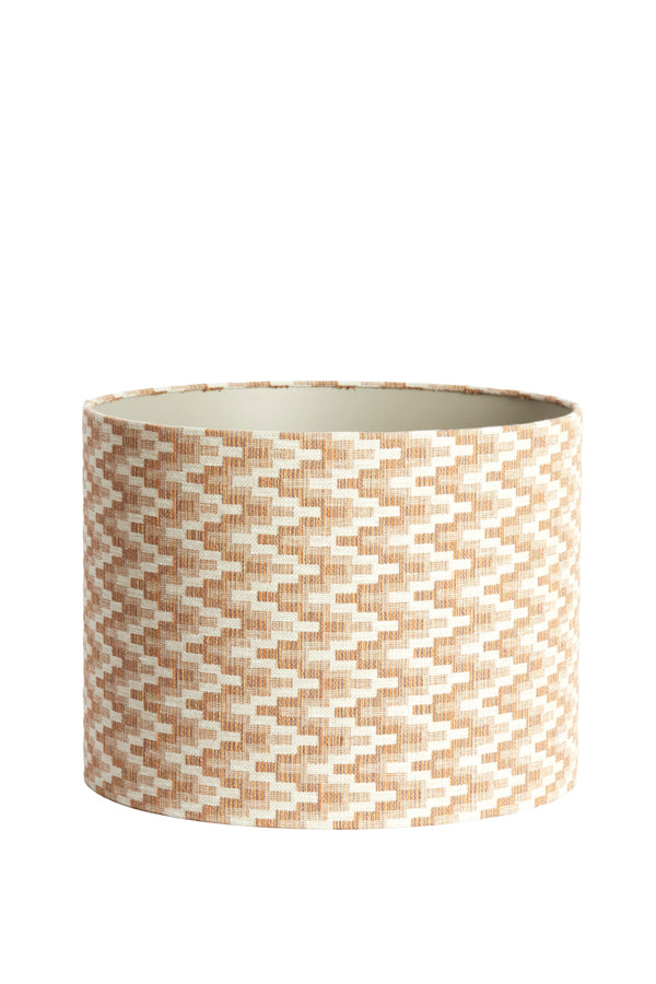 Light & Living Lighting Shade cylinder 40-40-30 cm JINX brown House of Isabella UK