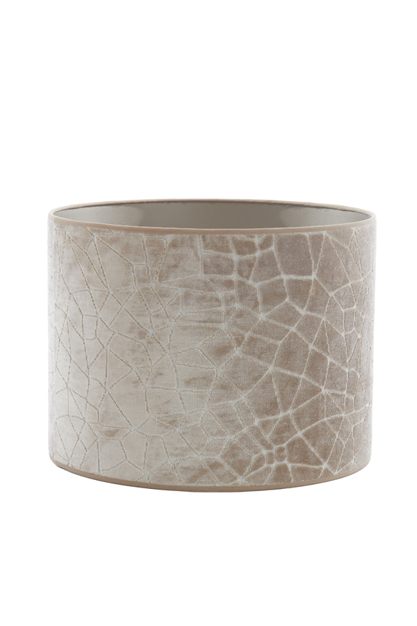 Light & Living Lighting Shade cylinder 40-40-30 cm KASSEI beige House of Isabella UK