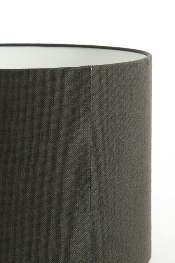 Light & Living Lighting Shade cylinder 40-40-30 cm LIVIGNO anthracite House of Isabella UK