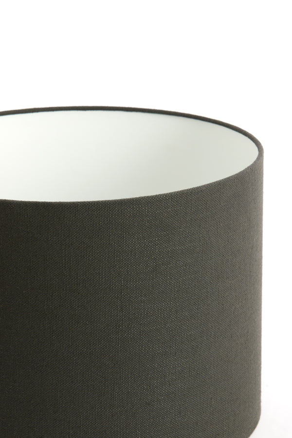 Light & Living Lighting Shade cylinder 40-40-30 cm LIVIGNO anthracite House of Isabella UK