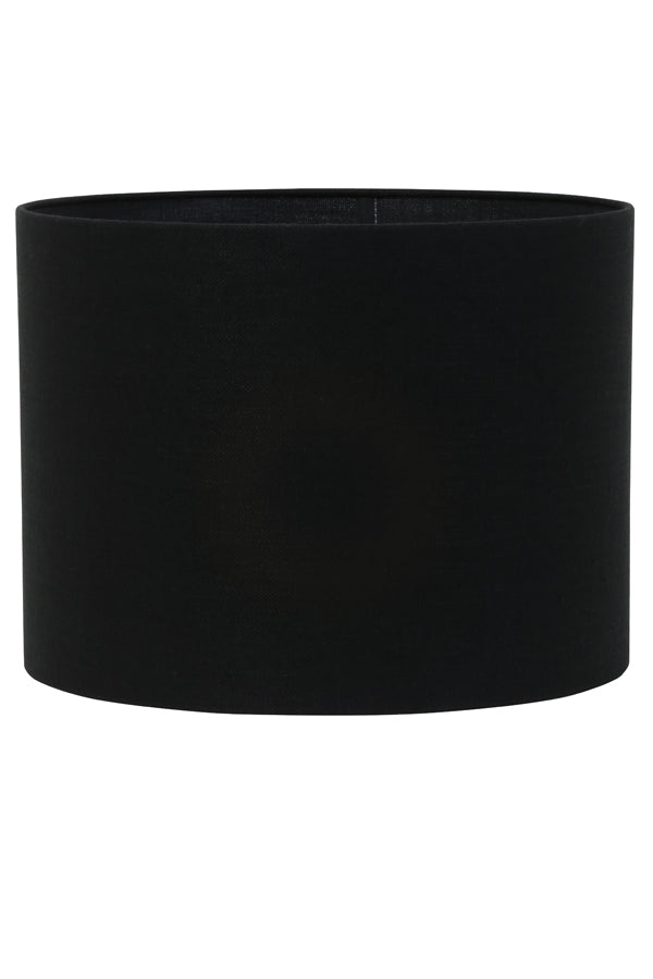 Light & Living Lighting Shade cylinder 40-40-30 cm LIVIGNO black House of Isabella UK