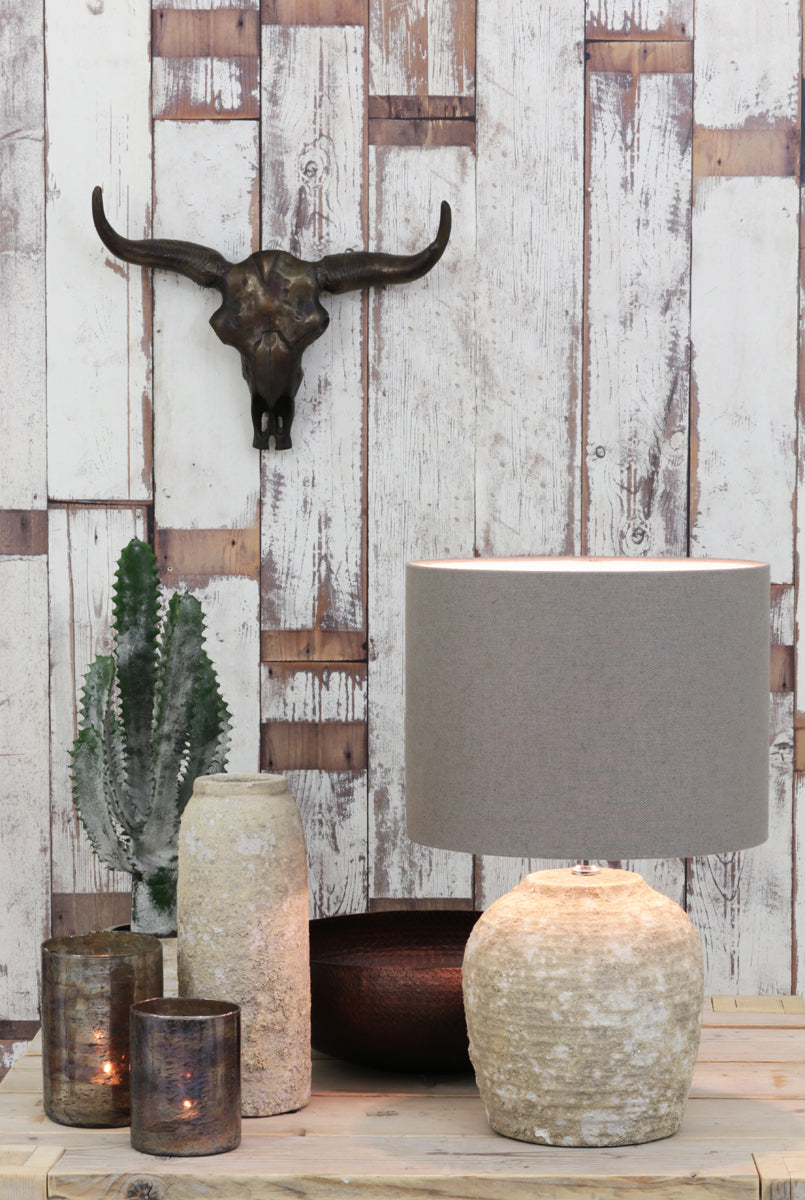 Light & Living Lighting Shade cylinder 40-40-30 cm LIVIGNO liver House of Isabella UK