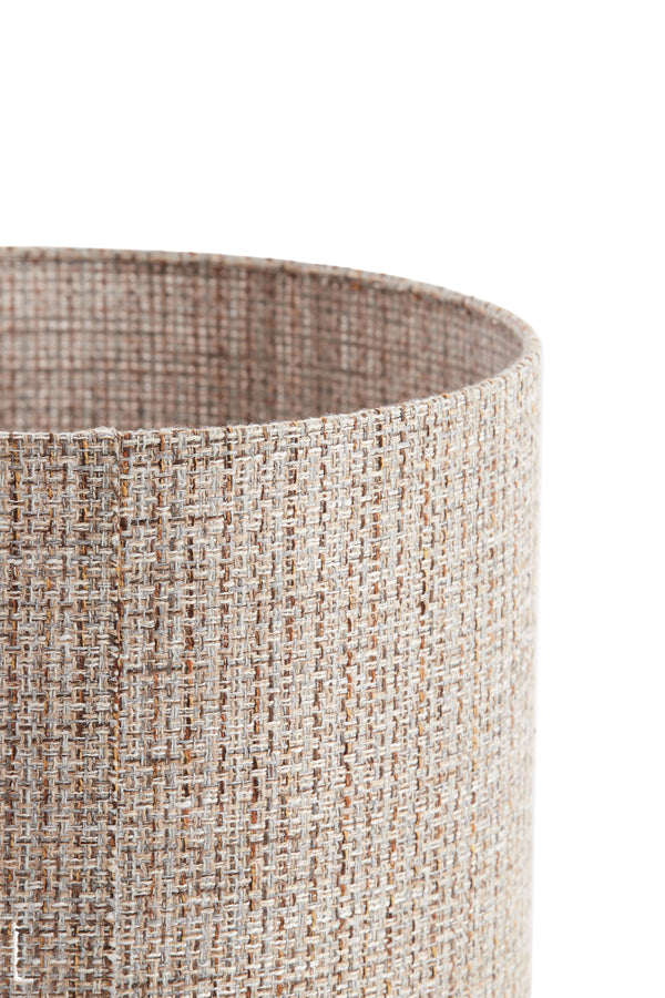 Light & Living Lighting Shade cylinder 40-40-30 cm OKAVI light brown House of Isabella UK