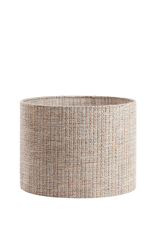 Light & Living Lighting Shade cylinder 40-40-30 cm OKAVI light brown House of Isabella UK
