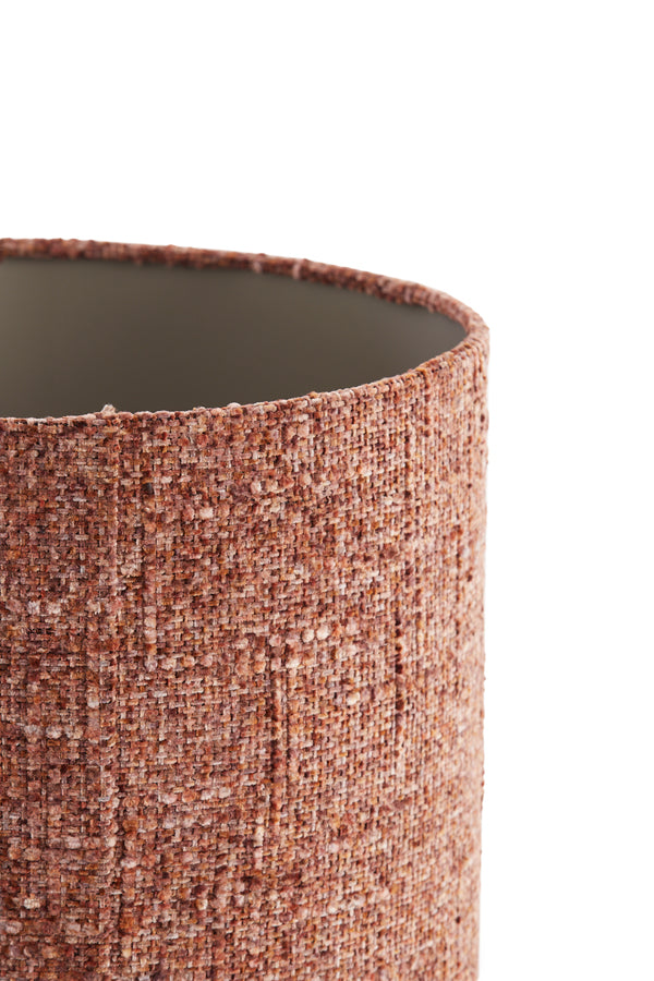 Light & Living Lighting Shade cylinder 40-40-30 cm OSIRE burgundy House of Isabella UK