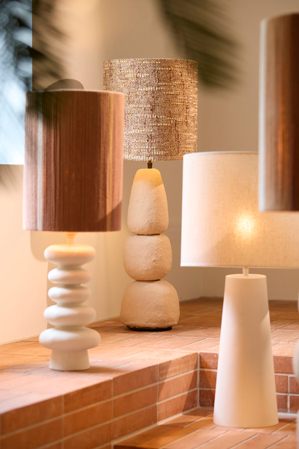 Light & Living Lighting Shade cylinder 40-40-30 cm OSIRE grey-brown House of Isabella UK