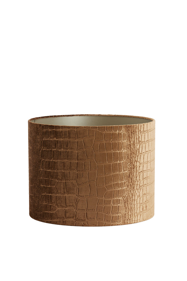 Light & Living Lighting Shade cylinder 40-40-30 cm PRAYA brown House of Isabella UK