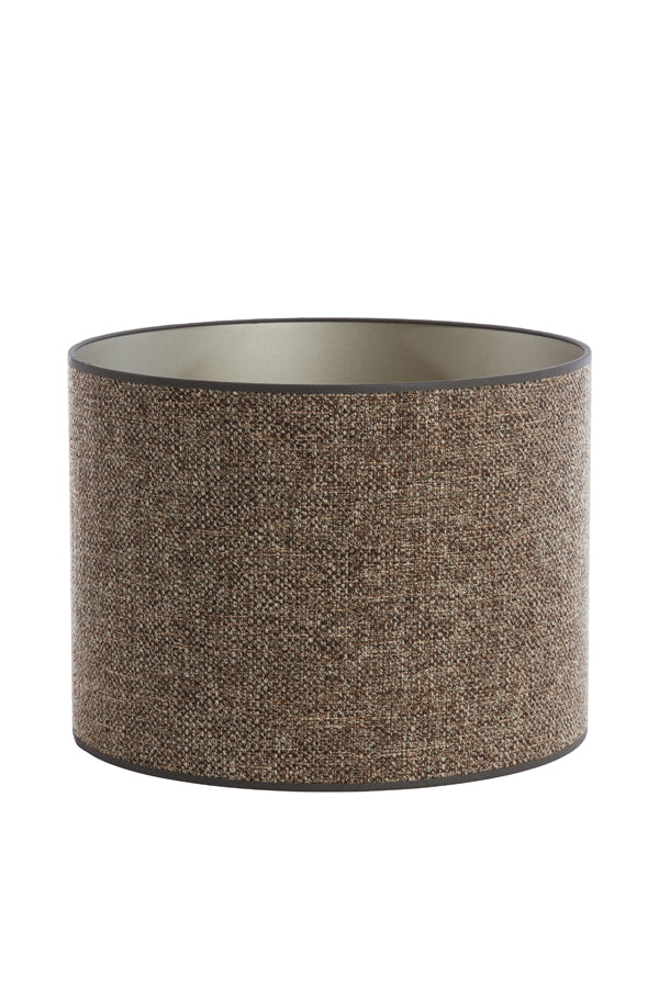 Light & Living Lighting Shade cylinder 40-40-30 cm SAVERNA dark brown House of Isabella UK