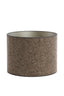 Light & Living Lighting Shade cylinder 40-40-30 cm SAVERNA dark brown House of Isabella UK