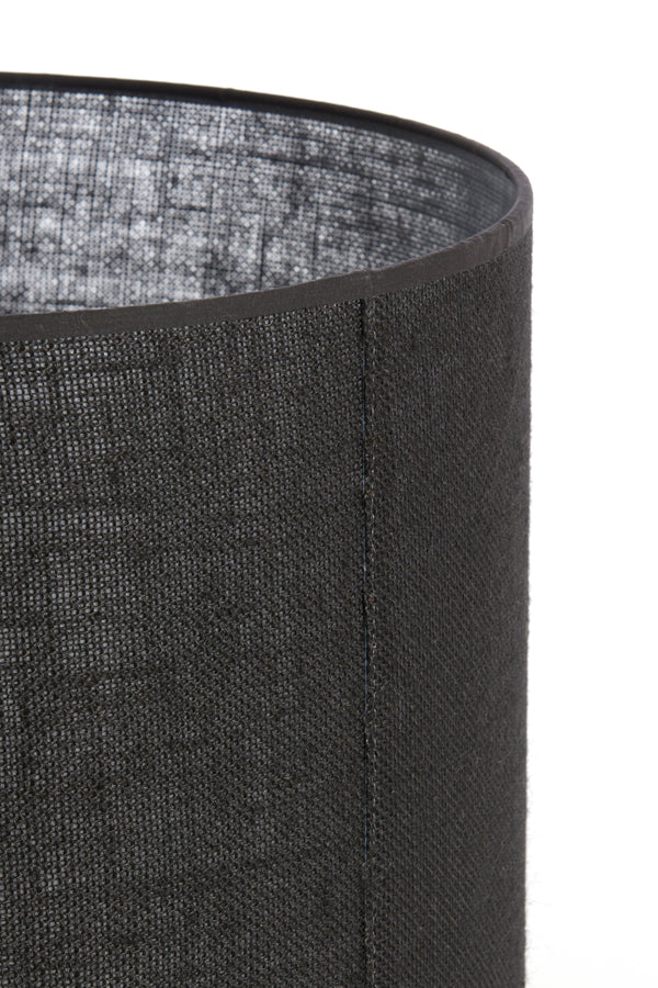 Light & Living Lighting Shade cylinder 40-40-30 cm SENDAI black House of Isabella UK