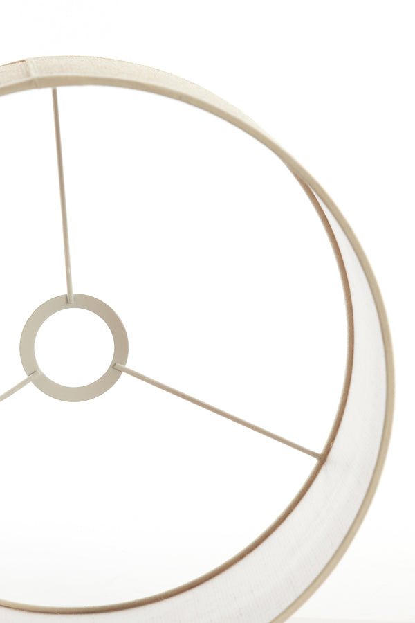 Light & Living Lighting Shade cylinder 40-40-30 cm SENDAI sand House of Isabella UK