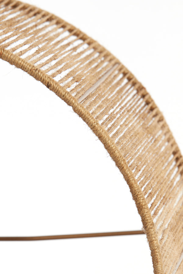 Light & Living Lighting Shade cylinder 40-40-30 cm TOSSA jute natural House of Isabella UK
