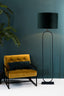 Light & Living Lighting Shade cylinder 40-40-30 cm VELOURS dutch green House of Isabella UK