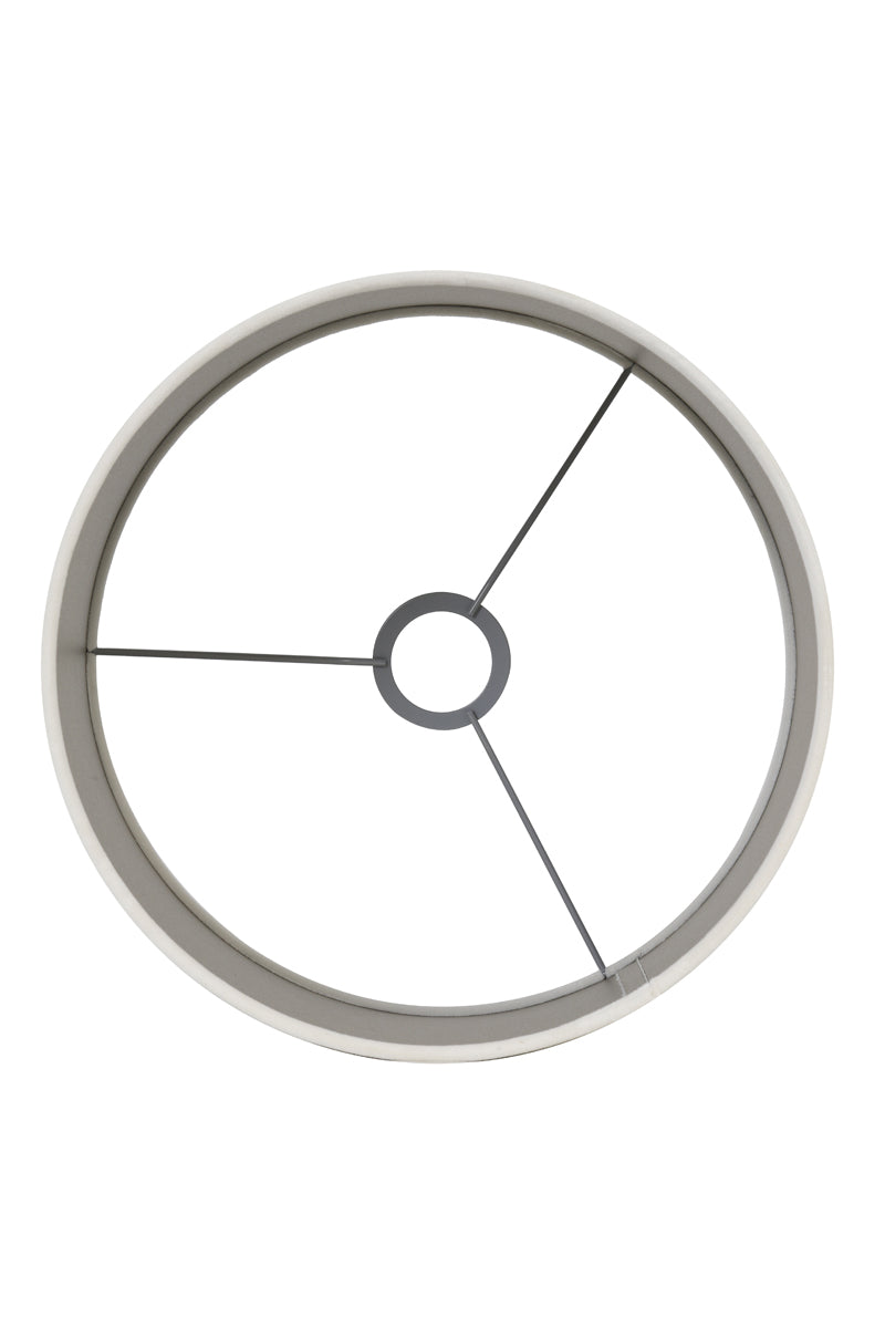 Light & Living Lighting Shade cylinder 40-40-30 cm VELOURS off white House of Isabella UK