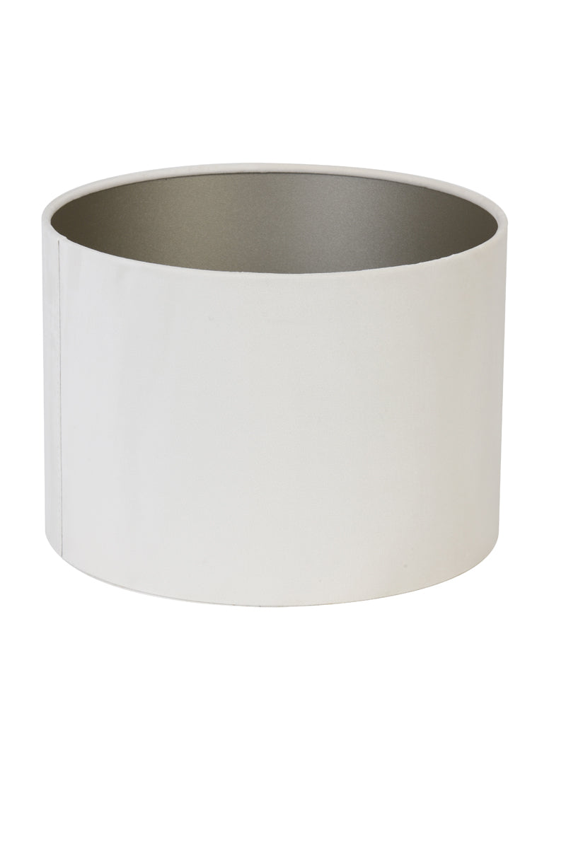 Light & Living Lighting Shade cylinder 40-40-30 cm VELOURS off white House of Isabella UK