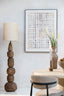 Light & Living Lighting Shade cylinder 40-40-49 cm SENDAI sand House of Isabella UK