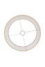 Light & Living Lighting Shade cylinder 40-40-70 cm CADEN beige House of Isabella UK