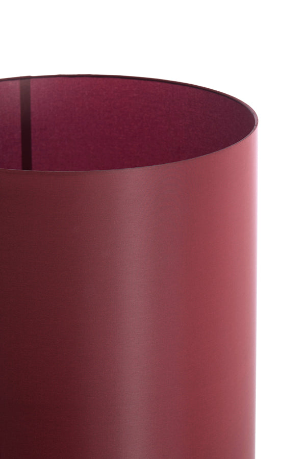 Light & Living Lighting Shade cylinder 40-40-70 cm IMANI burgundy House of Isabella UK