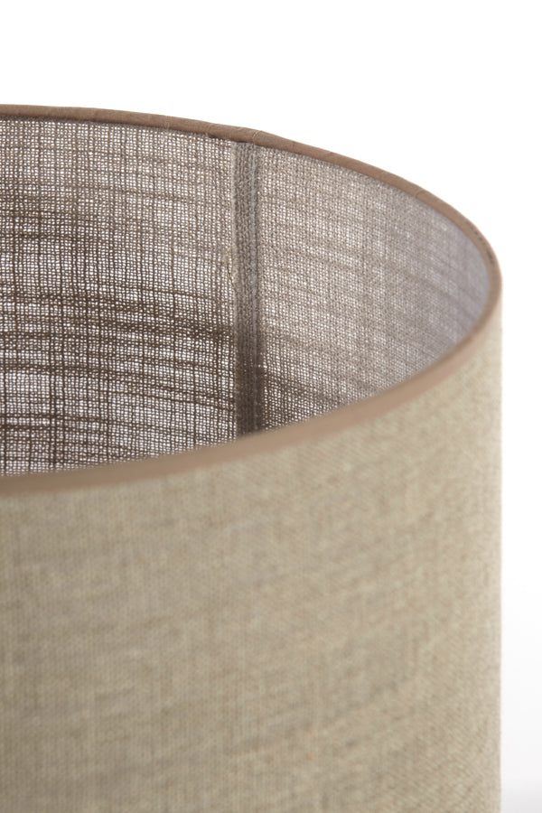 Light & Living Lighting Shade cylinder 50-50-38 cm CADEN beige House of Isabella UK